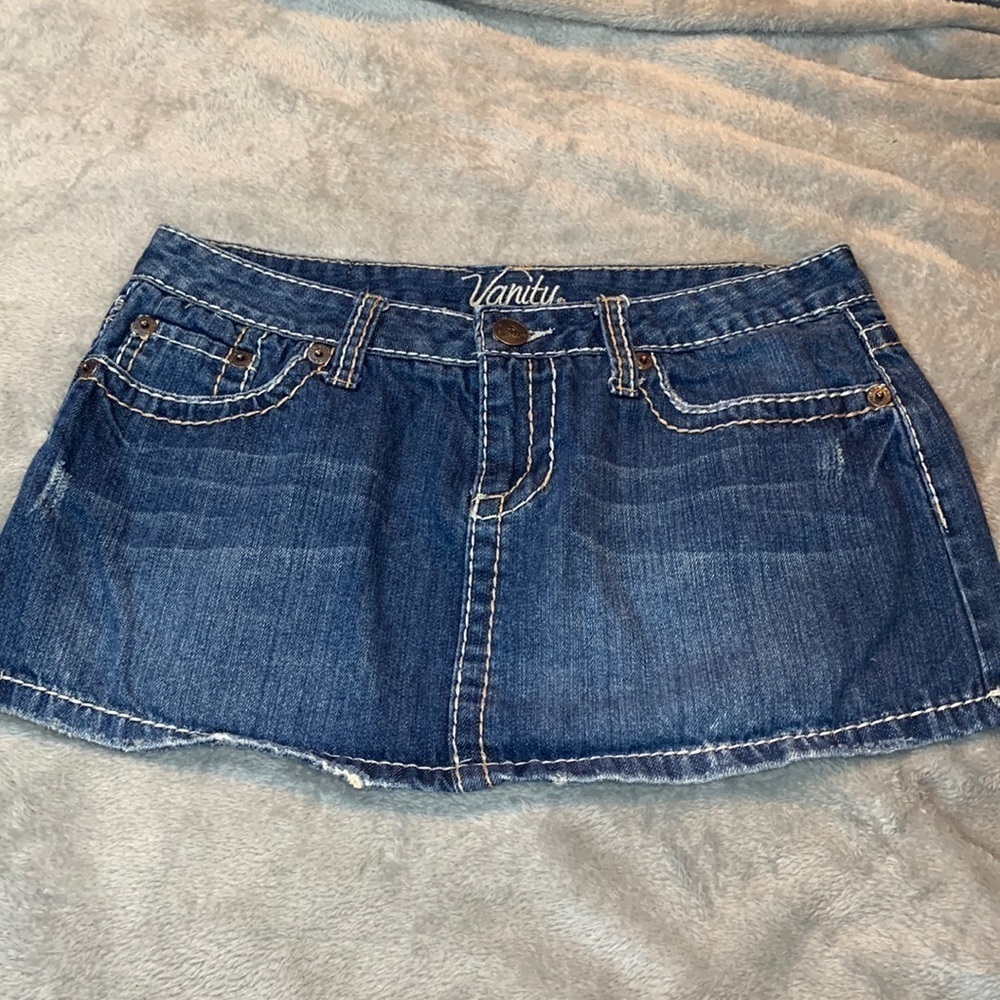 Vanity Denim Skirt
